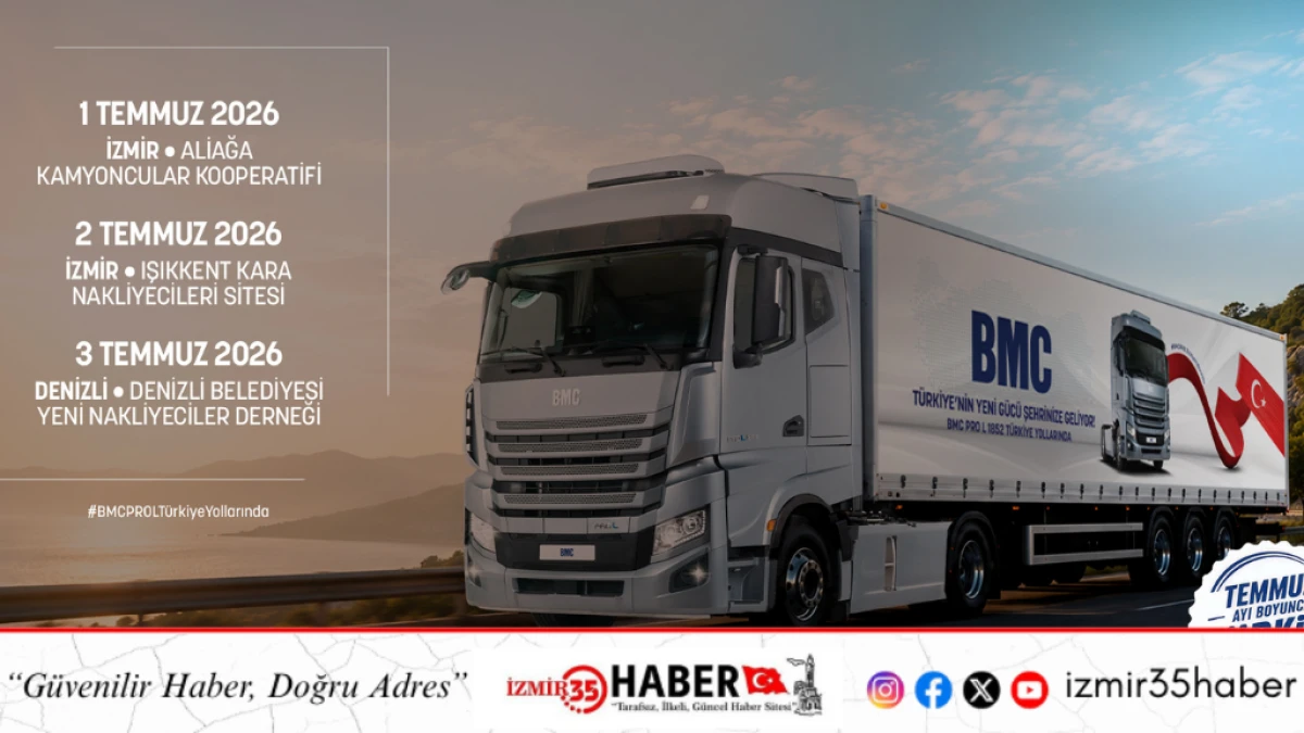 BMC PRO L 1852 T&Uuml;RKİYE YOLLARINDA