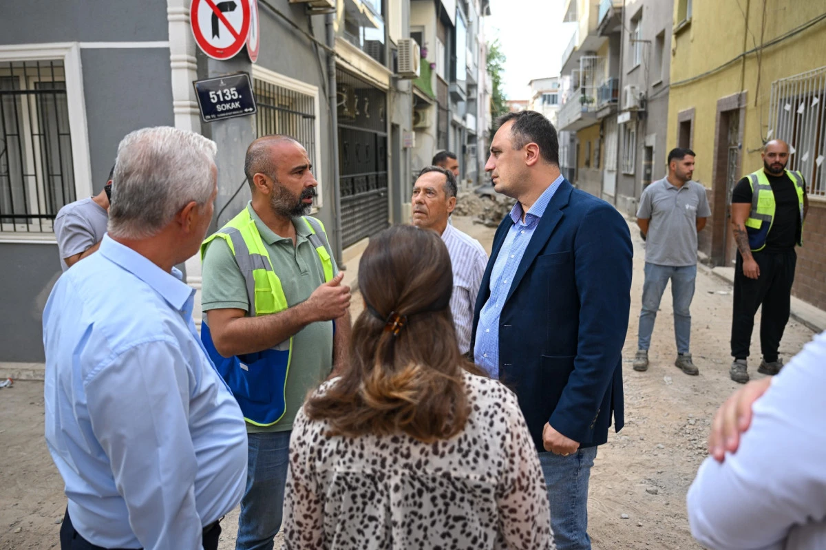 Bornova&rsquo;da dev asfalt hamlesi