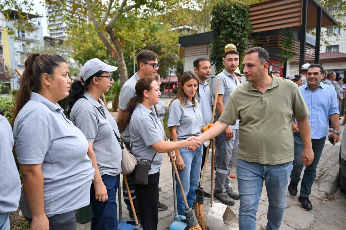 Bornova&rsquo;da D&uuml;nya Temizlik G&uuml;n&uuml; seferberliği