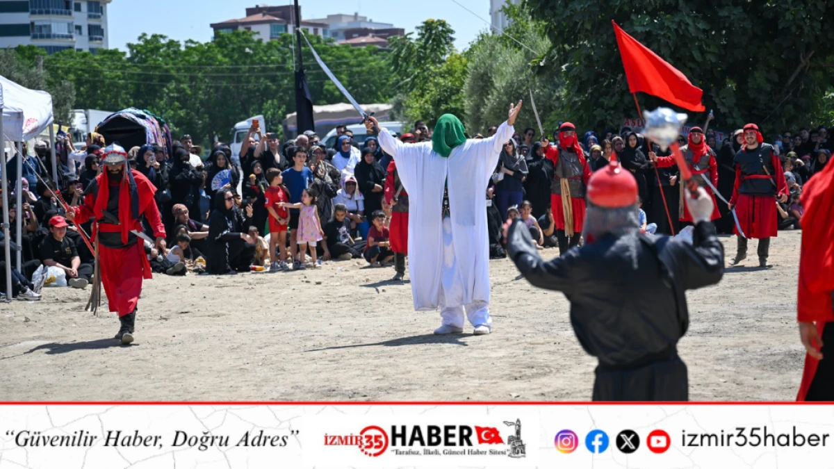 Bornova&rsquo;da Kerbela Anması   1387 yıllık bitmeyen sızı: Kerbela