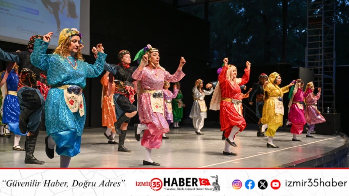 Bornova'da kursiyerlerden g&ouml;rsel ş&ouml;len
