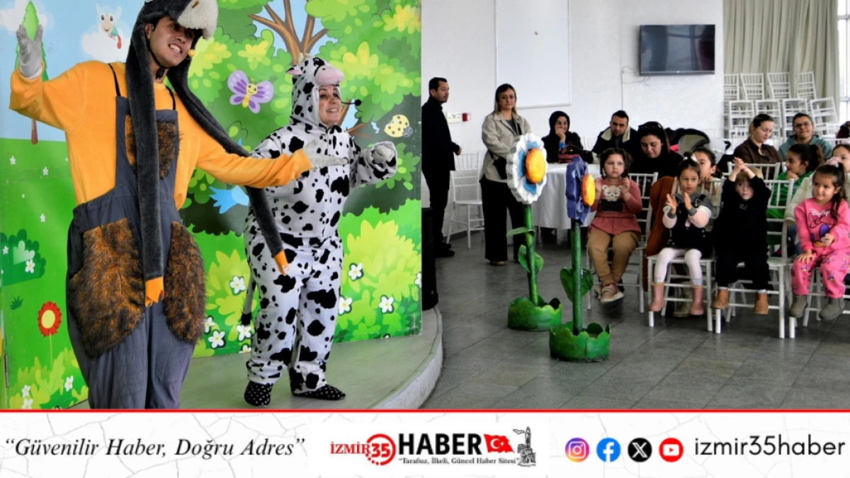 Bornova&rsquo;da yarıyıl tatili tiyatroyla şenlendi