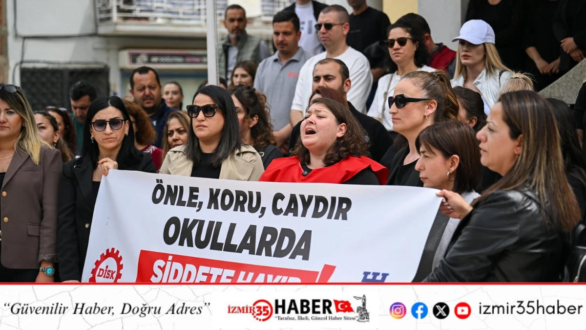 Bornova&rsquo;dan okullarda şiddete karşı tek ses