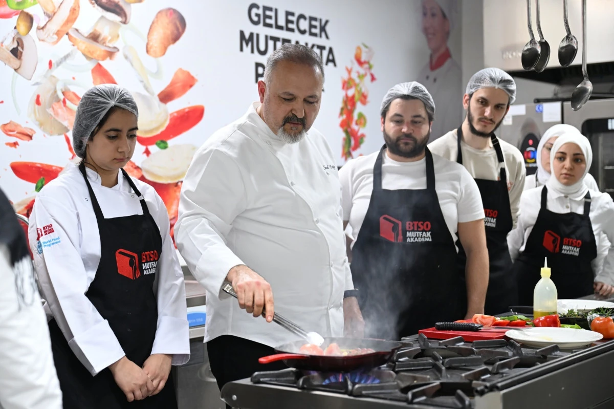 BTSO Mutfak Akademi&rsquo;den Girişimciliğe A&ccedil;ılan Kapı