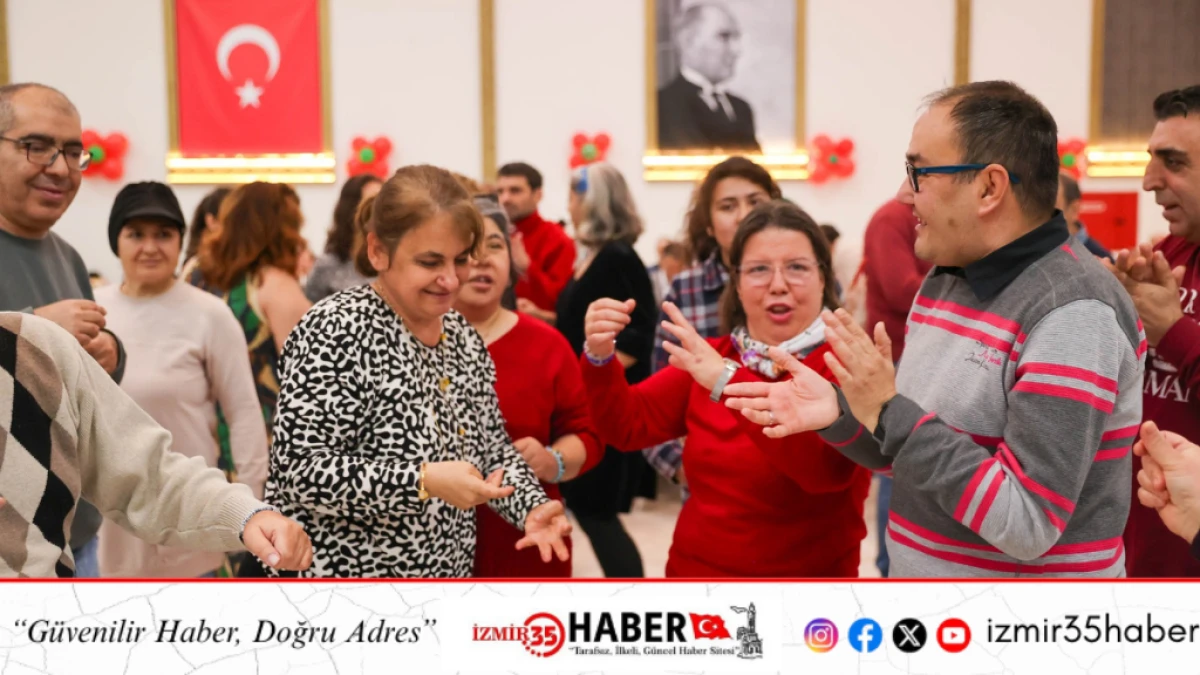 Buca Belediyesi&rsquo;nden engel tanımayan yeni yıl kutlaması