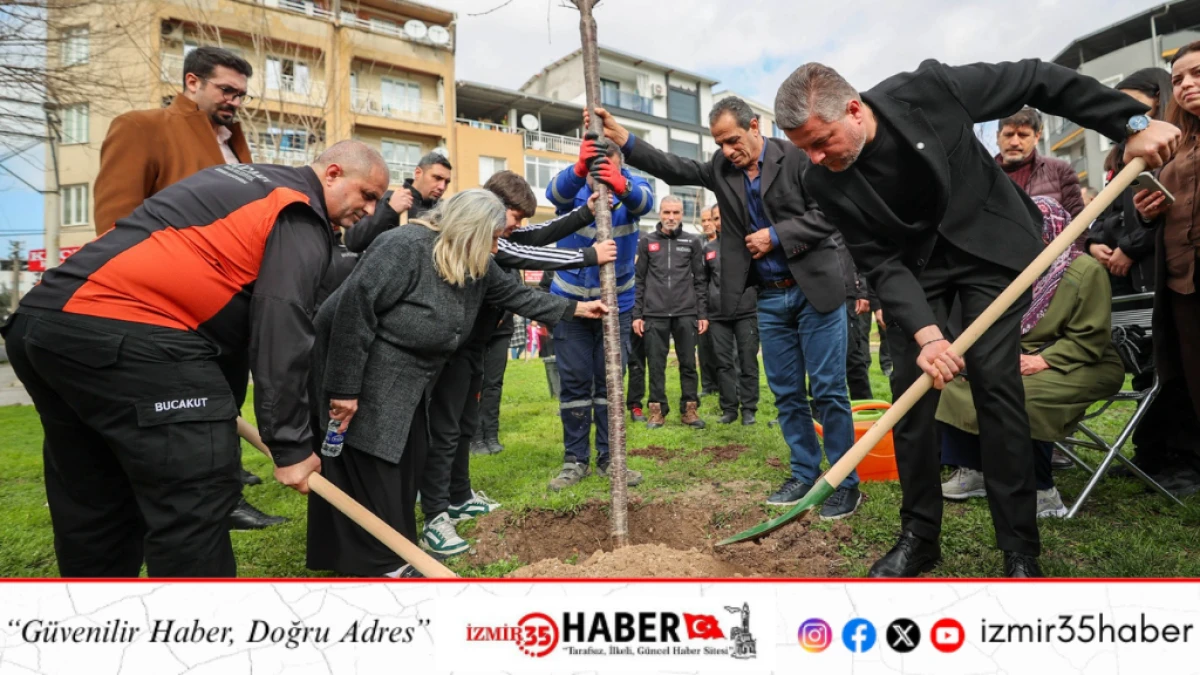 Buca&rsquo;da 6 Şubat&rsquo;ta kaybedilenler fidanlarla anıldı