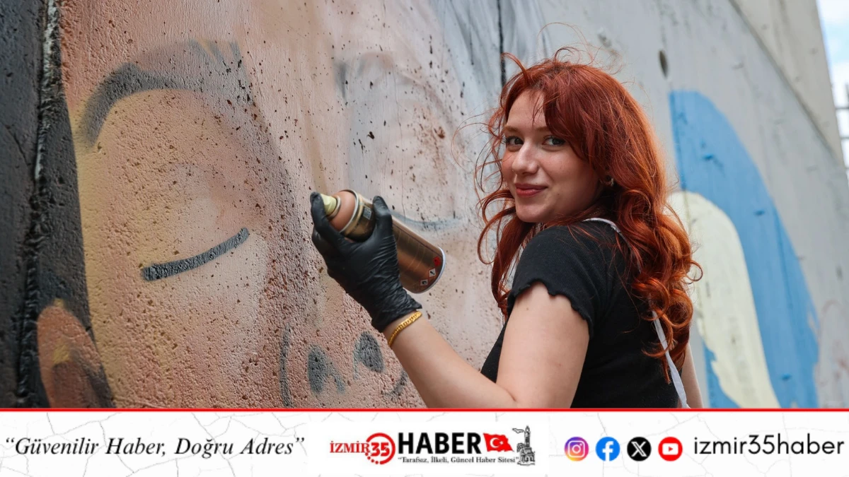 Buca&rsquo;da duvarlar ikinci kez sanatla buluştu