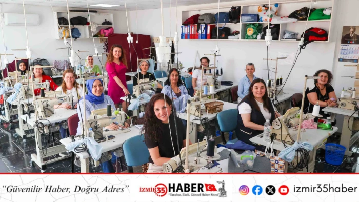Buca&rsquo;da kadın emeğine destek b&uuml;y&uuml;yor