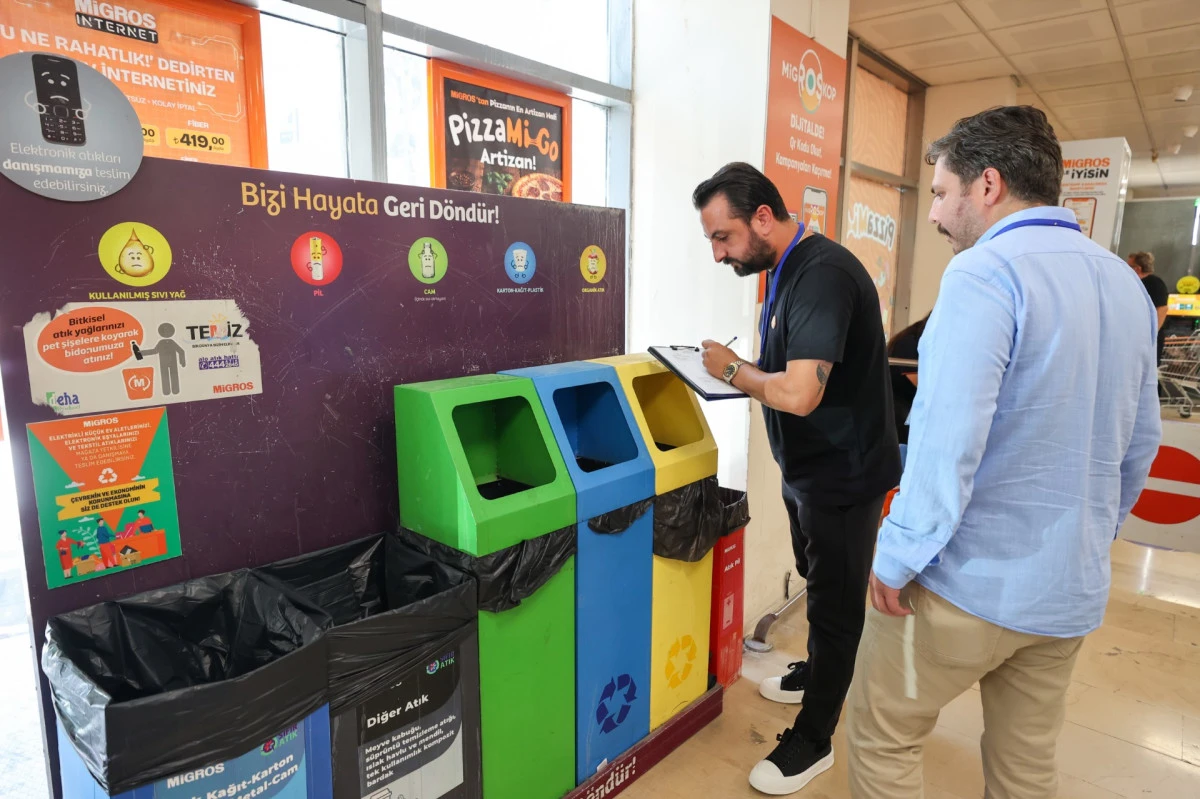 Buca&rsquo;da marketlere sıfır atık denetimi