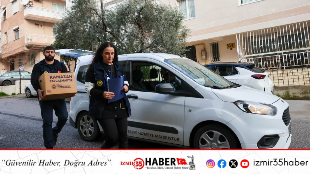 Buca&rsquo;da Ramazan bereketi sofralara taşınıyor