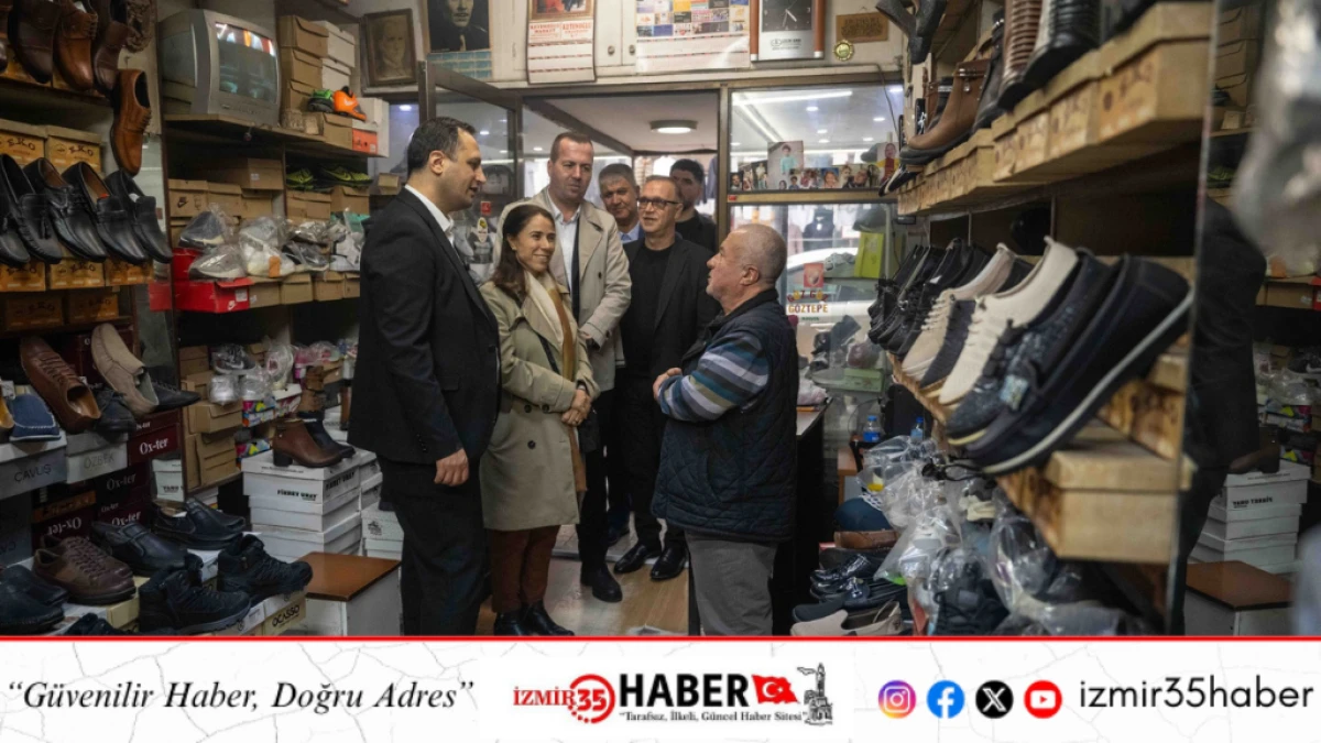 Burak Reis Caddesi’nde esnaf ve vatandaş buluşması