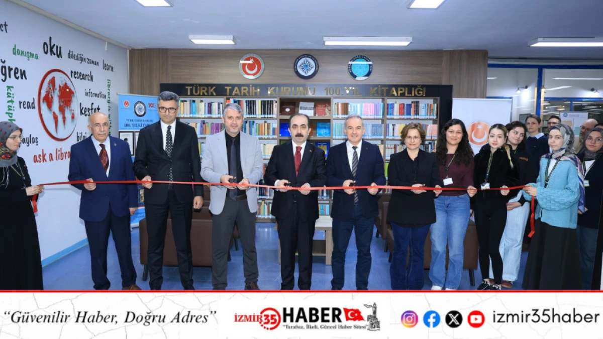 BU&Uuml;&rsquo;de T&uuml;rk Tarih Kurumu 100. Yıl Kitaplığı Kuruldu