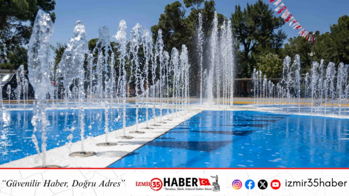 B&uuml;y&uuml;kpark&rsquo;in simge havuzu yenilendi