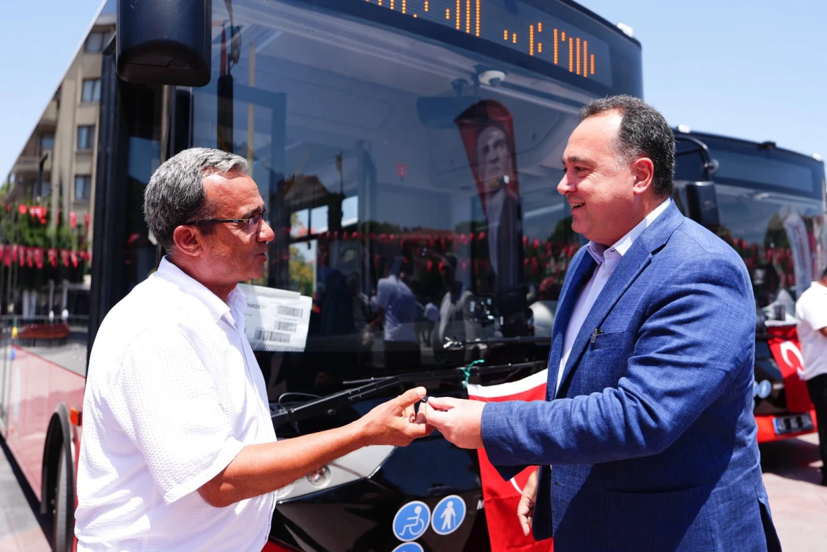 B&uuml;y&uuml;kşehir Ulaşım Filosunu G&uuml;&ccedil;lendirmeye Devam Ediyor