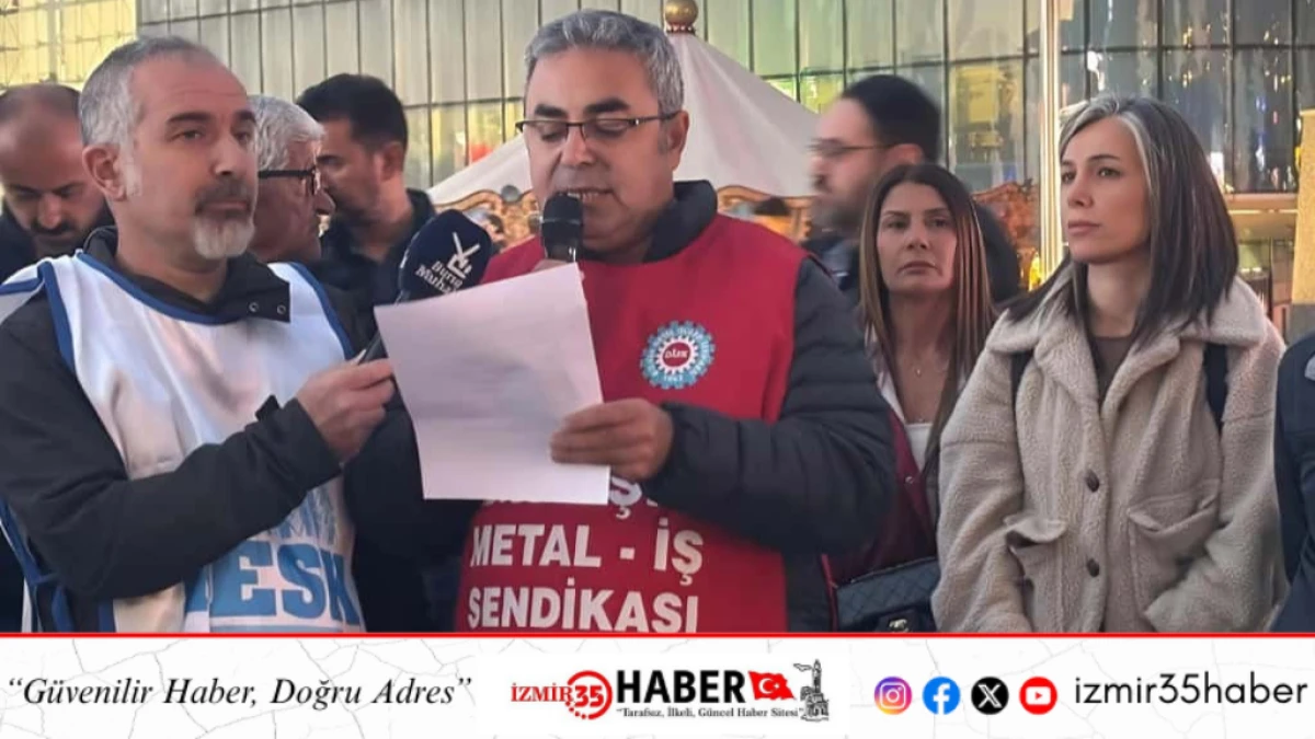 ÇALIŞIRKEN ÖLDÜRÜLMEK İSTEMİYORUZ!