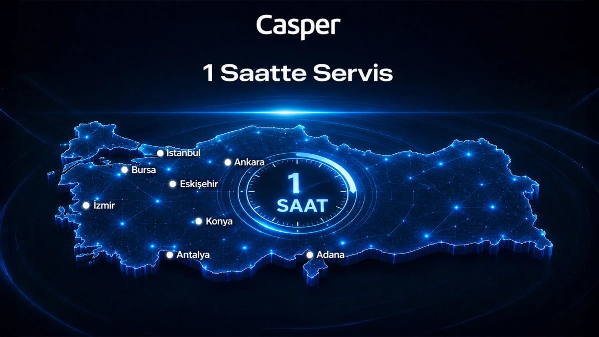 Casper, 11 Yıldır T&uuml;rkiye'de Hizmetlerde Fark Yaratıyor