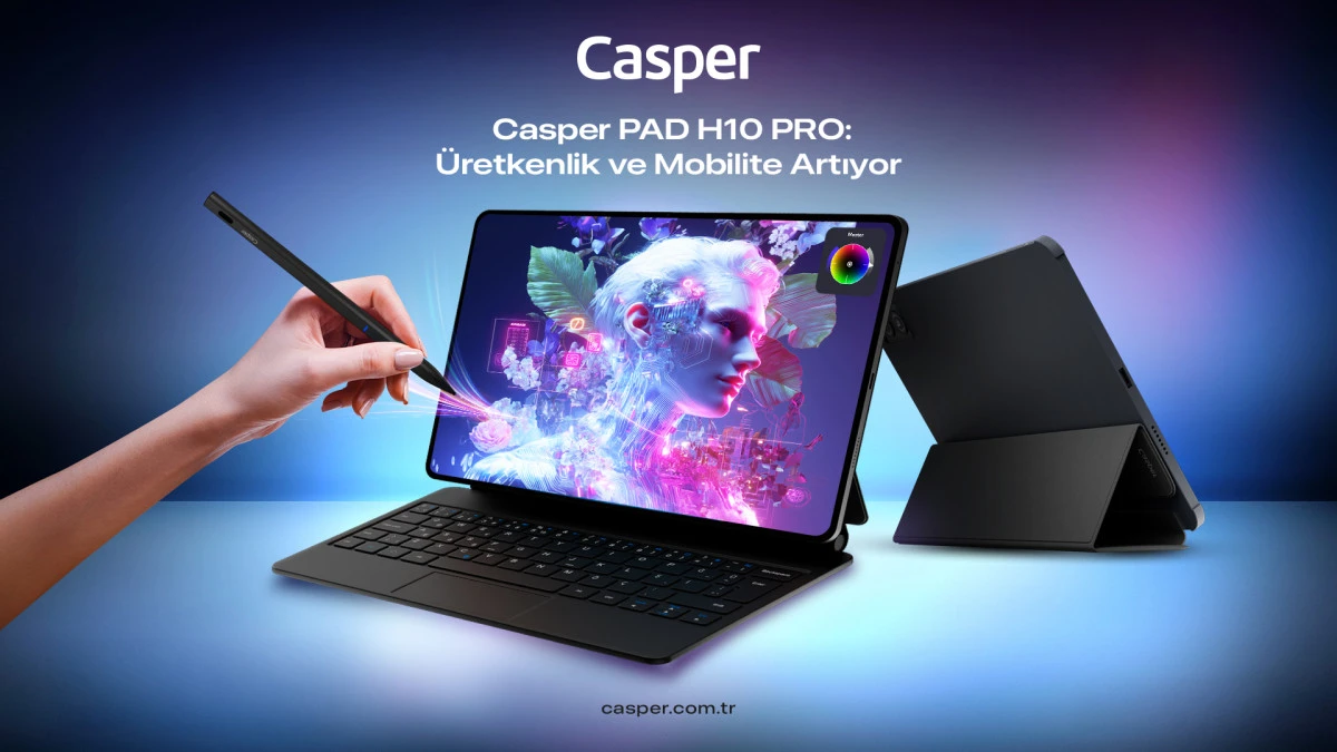 Casper PAD H10 Pro: &Uuml;retkenlik ve Mobilite Artıyor