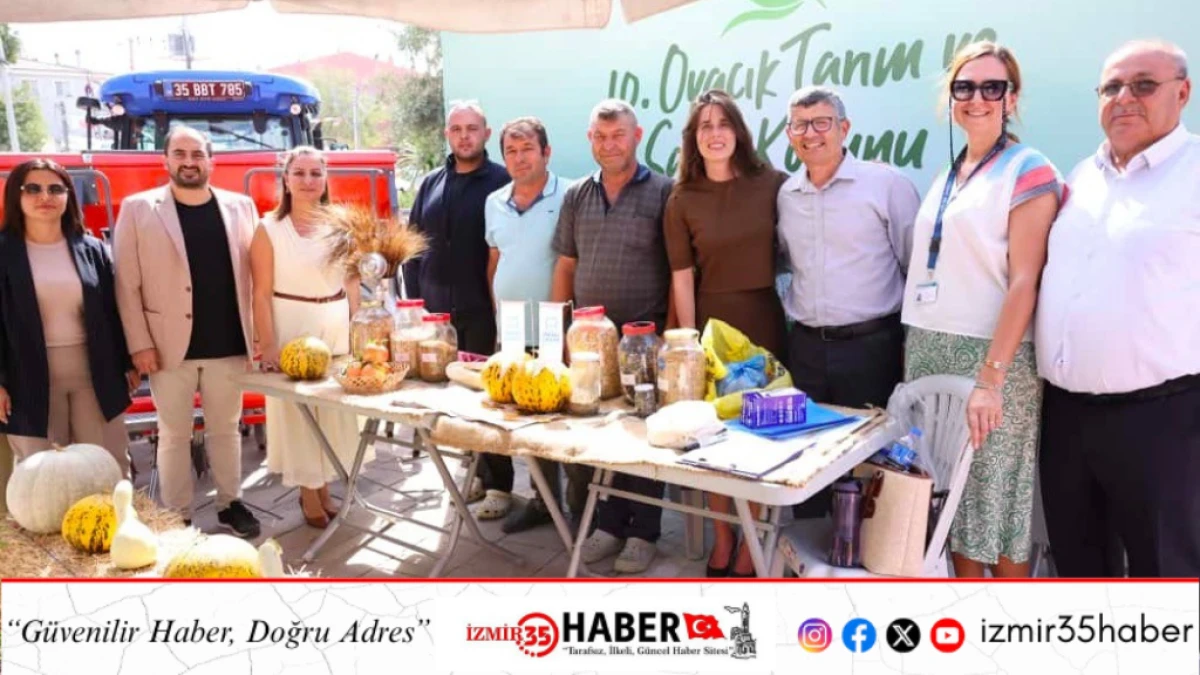 &Ccedil;eşme, &uuml;retim k&uuml;lt&uuml;r&uuml;n&uuml; kutladı