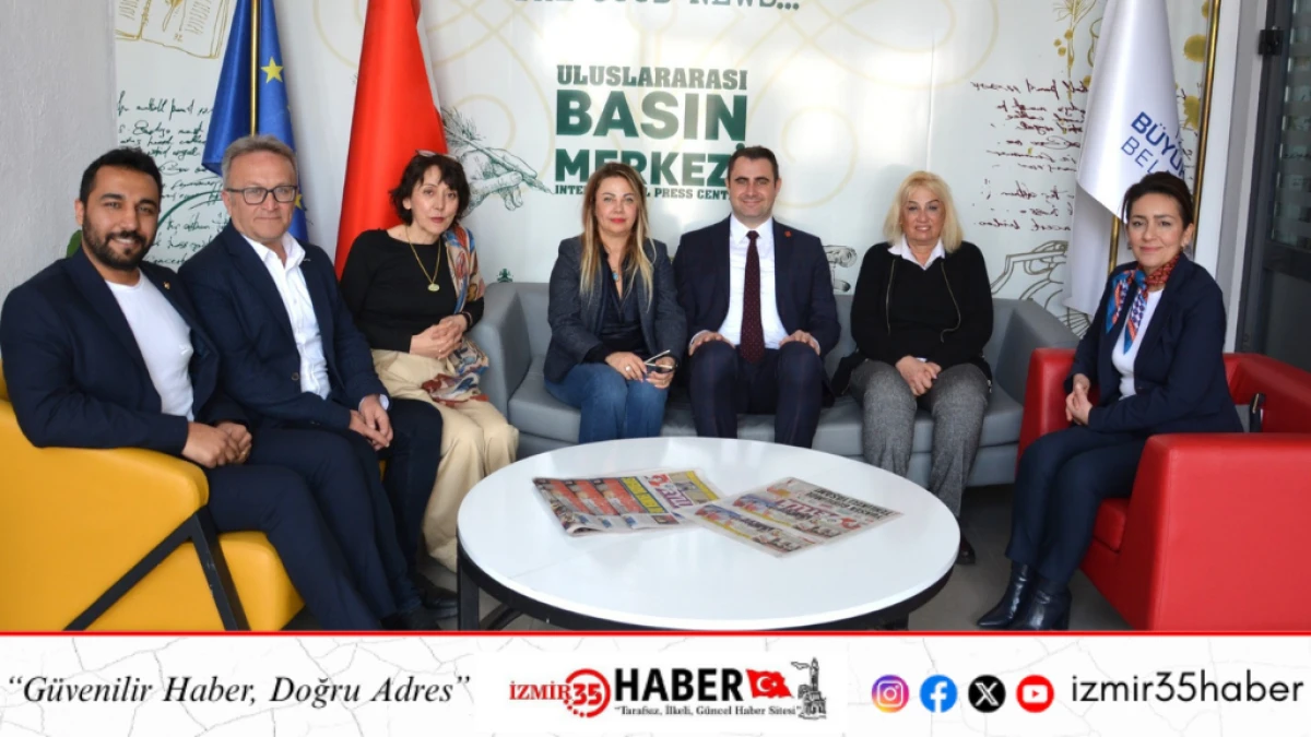 CHP İZMİR İL BAŞKANI &Ccedil;AĞATAY G&Uuml;&Ccedil;&rsquo;TEN İGC&rsquo;YE ZİYARET