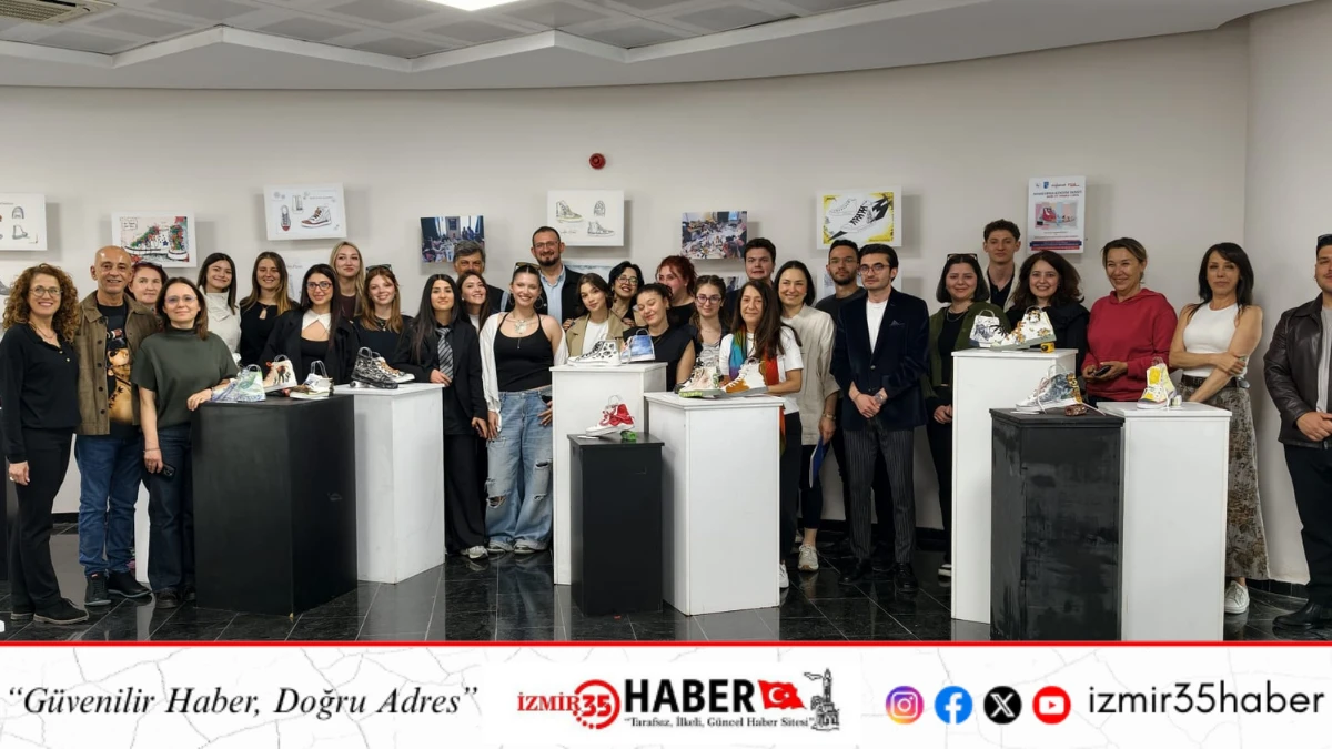 DE&Uuml;&rsquo;DE AYAKKABILAR SANATLA BULUŞTU