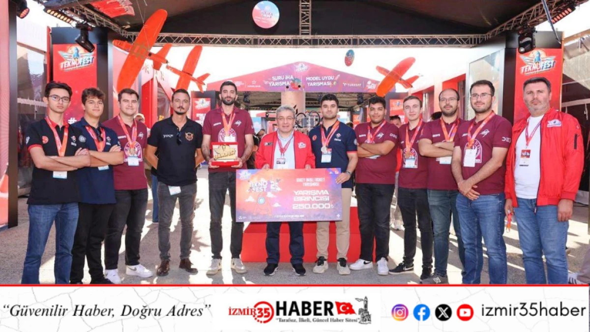 DE&Uuml;&rsquo;DEN TEKNOFEST ŞAMPİYONLUĞU VE ISIF&rsquo;25 MADALYALARI