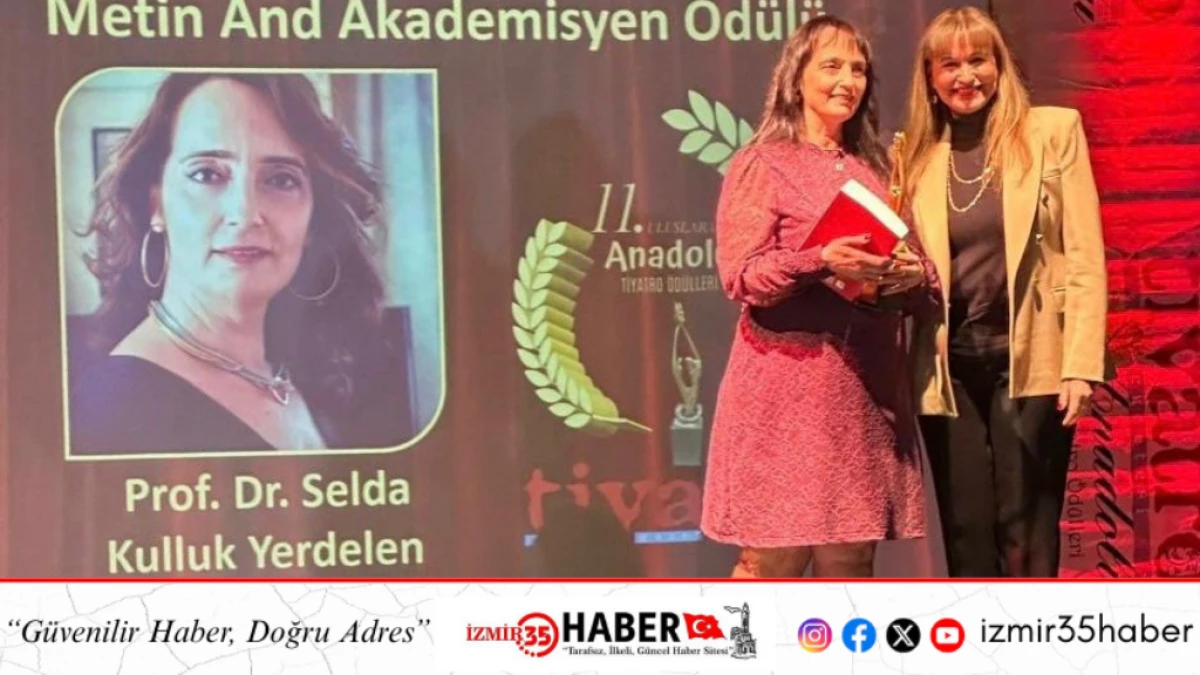 DE&Uuml;'L&Uuml; AKADEMİSYENE ULUSLARARASI ONUR