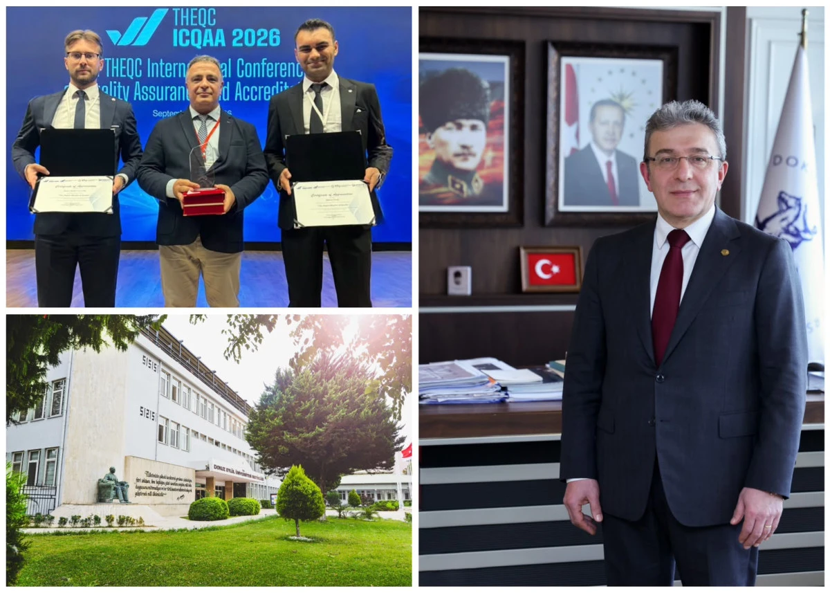 DE&Uuml;&rsquo;N&Uuml;N KALİTE &Ccedil;ALIŞMALARINA &ldquo;İYİ UYGULAMA&rdquo; TAKDİRİ