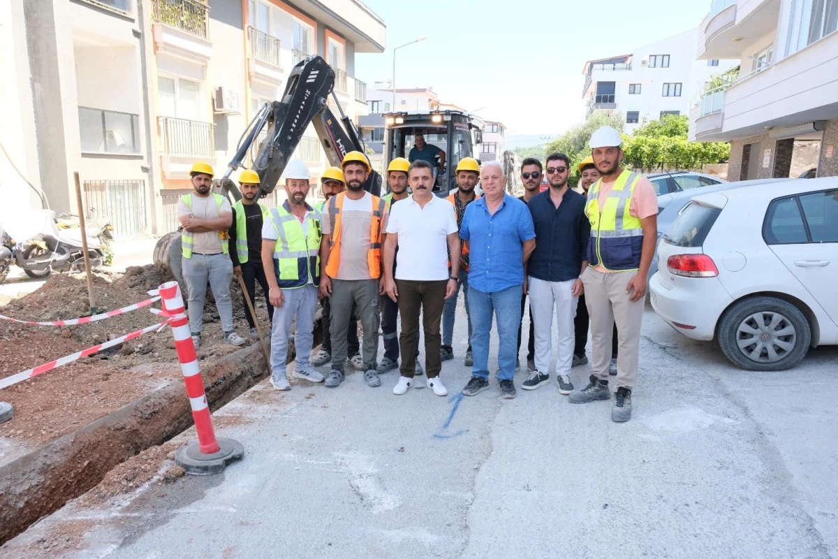 Dikili'de Doğal Gaz Ağı Genişliyor: 5. Etap &Ccedil;alışmaları Hız Kesmeden Başladı