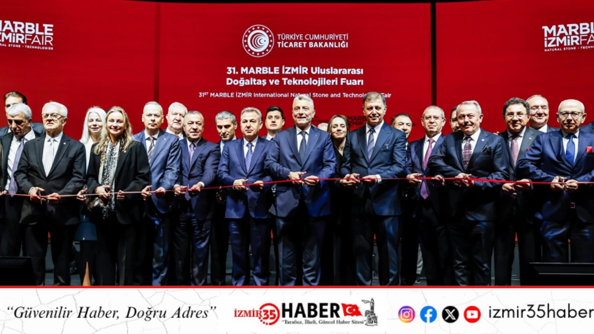 Doğal taşın kalbi İzmir&rsquo;de atıyor