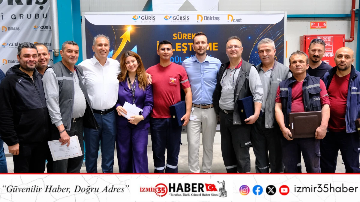 D&ouml;ktaş D&ouml;k&uuml;mc&uuml;l&uuml;k Manisa&rsquo;da S&uuml;rekli İyileştirme ve Kıdem &Ouml;d&uuml;lleri Sahiplerini Buldu