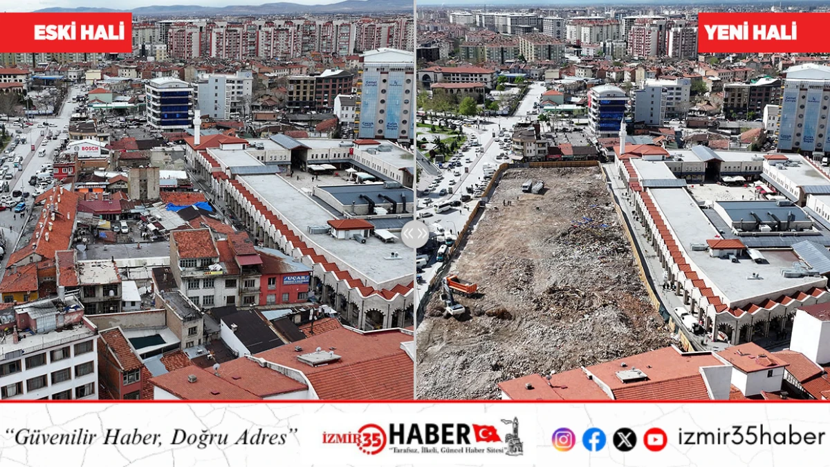 D&Ouml;N&Uuml;Ş&Uuml;MDE FİZİKİ &Ouml;MR&Uuml;N&Uuml; TAMAMLAMIŞ BİNALARIN YIKIM &Ccedil;ALIŞMASI TAMAMLANDIĞINI A&Ccedil;IKLADI