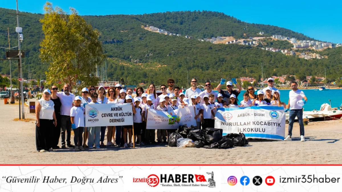  D&Uuml;NYA &Ccedil;EVRE G&Uuml;N&Uuml;&rsquo;NDE AKB&Uuml;K SAHİLİ&rsquo;NDE GELECEK NESİLLERLE BİRLİKTE DOĞA BULUŞMASI