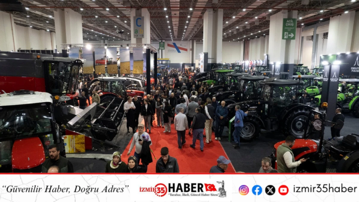 D&uuml;nya Tarımının Kalbi 21. kez İzmir&rsquo;de Attı