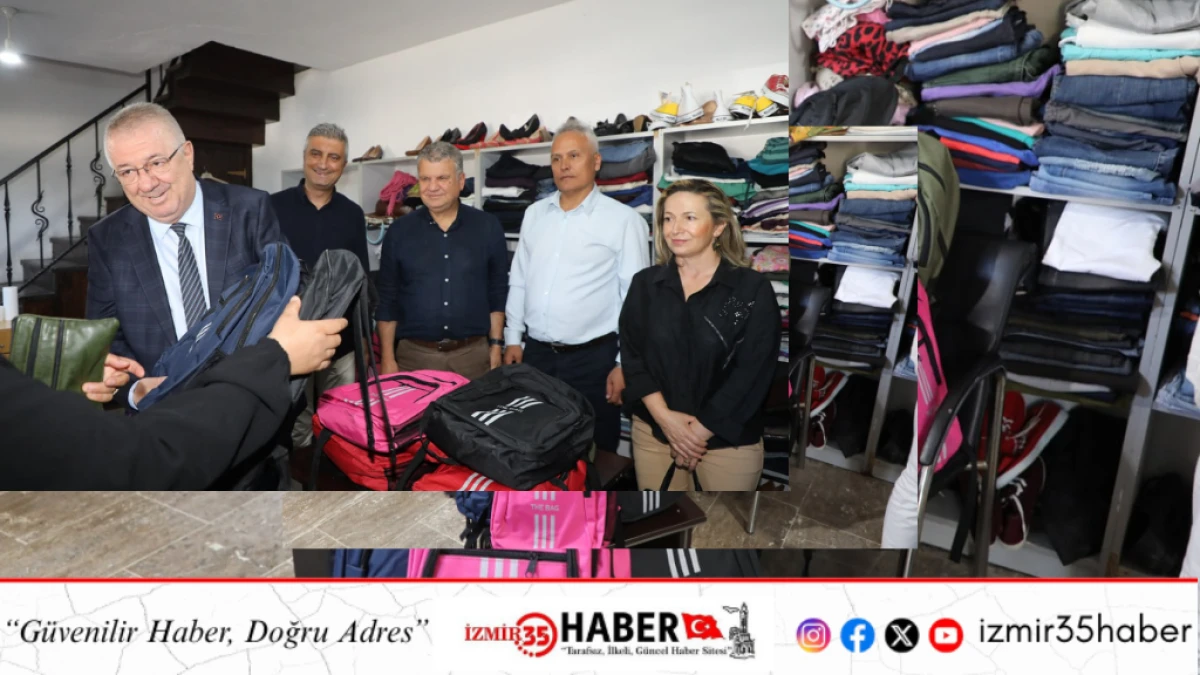 Edremit Belediyesi'nden 400 öğrenciye yeni eğitim yılı desteği