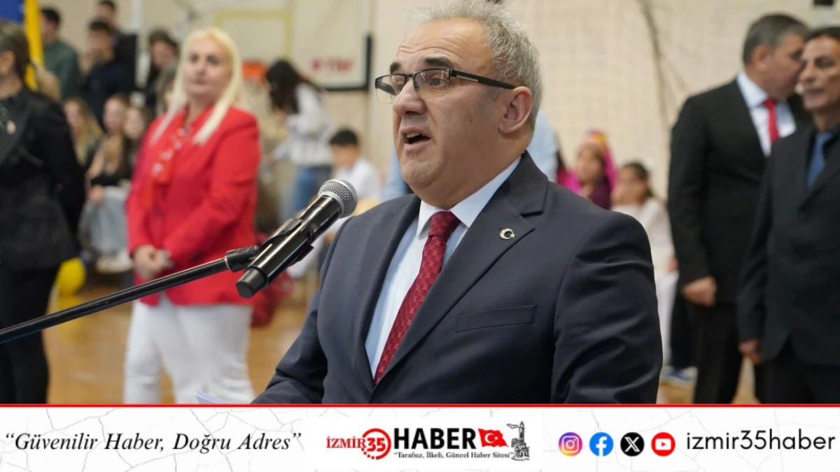 Edremit&rsquo;te 23 Nisan coşkuyla kutlandı