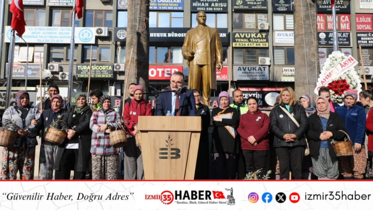 Edremit&rsquo;te zeytin, emek ve dayanışma MeciŞenliği&rsquo;nde buluştu