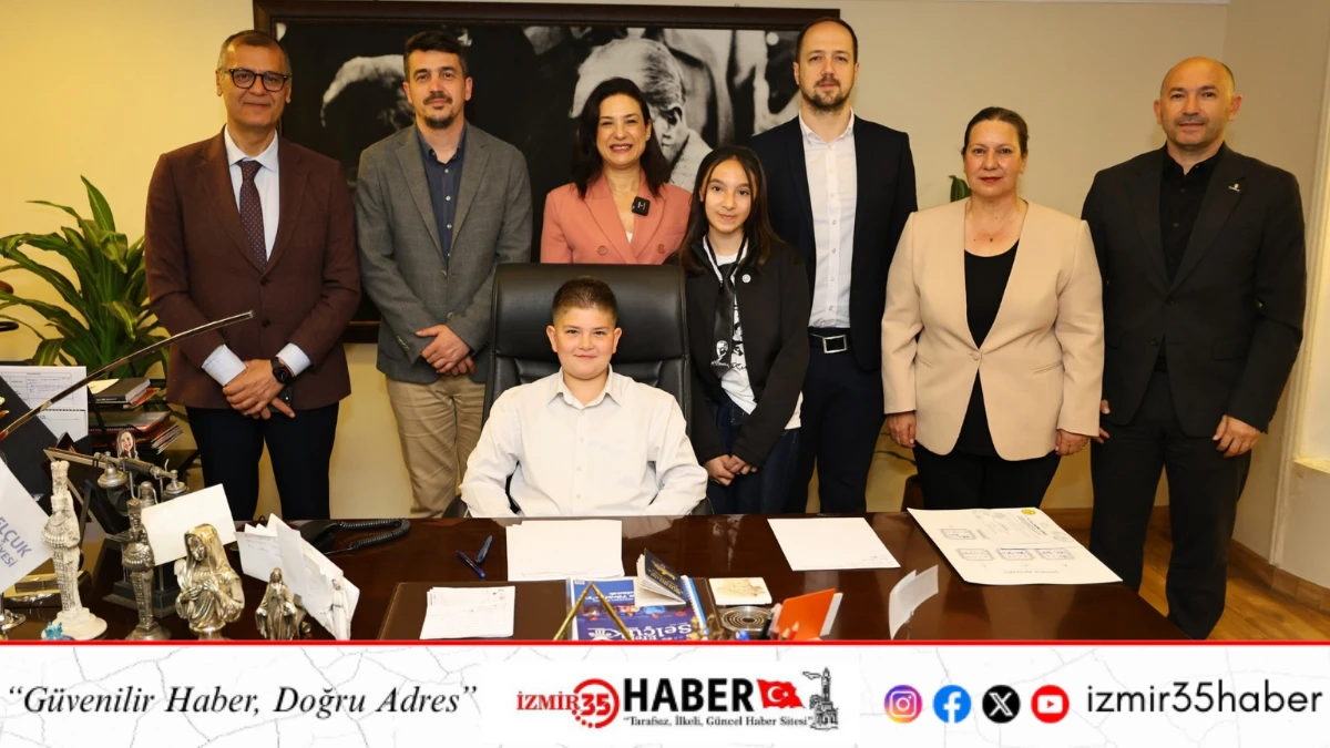 EFES SEL&Ccedil;UK&rsquo;TA 23 NİSAN COŞKUSU: &Ccedil;OCUKLAR BAYRAMLARINI ŞENLİKLE KUTLADI