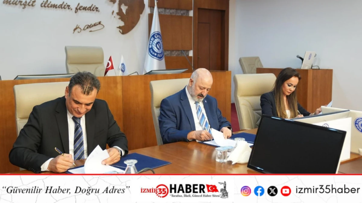 Ege Meslek Y&uuml;ksekokulundan mesleki eğitime &ccedil;ifte destek