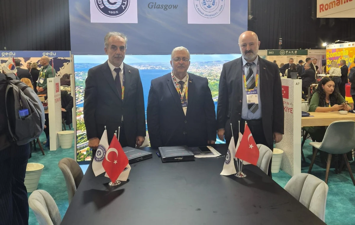 Ege &Uuml;niversitesi uluslararası arenada 80 temasla 10 yeni anlaşmaya imza attı