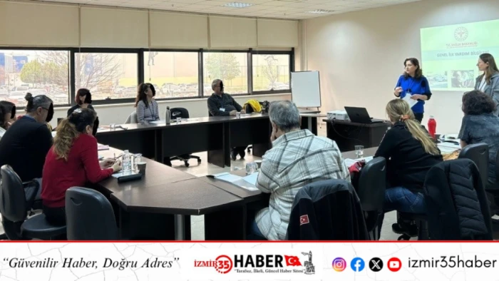 Ege &Uuml;niversitesinde hayat kurtaran sertifikalı ilk yardım eğitimi