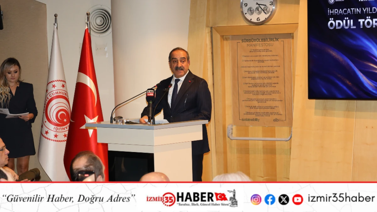 Ege Yaş Meyve Sebze İhracatında Zirveye &Ccedil;ıkan 18 Firma &Ouml;d&uuml;llendirildi