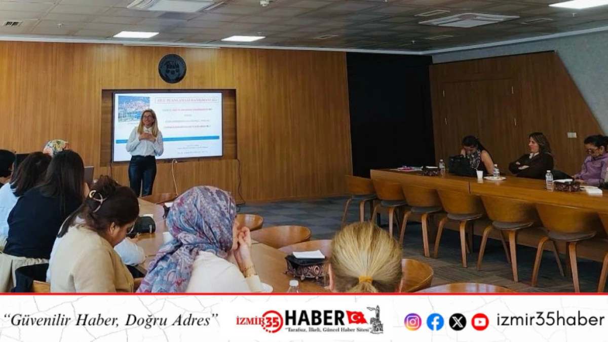 Egeli bilim ekibi Kemalpaşa&rsquo;da anne ve &ccedil;ocuk sağlığı eğitimi verdi