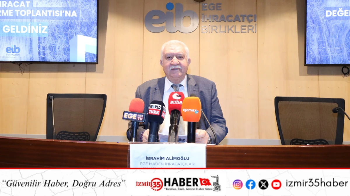Egeli maden ihracat&ccedil;ıları 2025&rsquo;i zorlu şartlara rağmen b&uuml;y&uuml;meyle kapattı