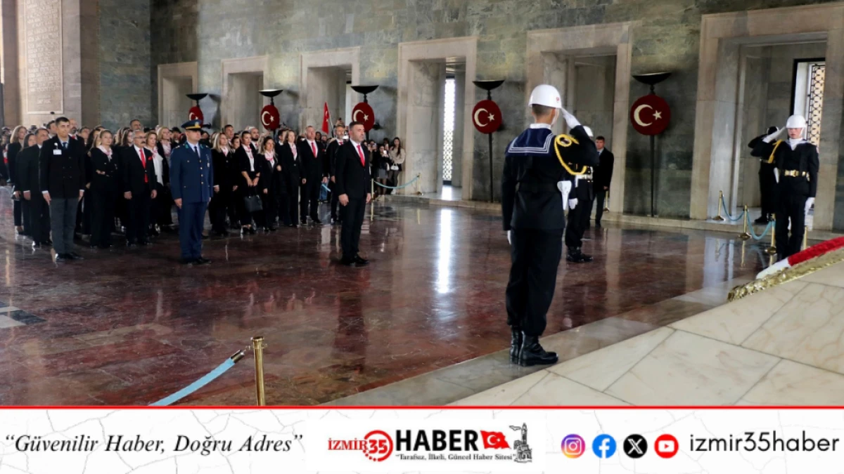 EGSD Cumhuriyet Bayramını Ata’nın huzurunda  kutladı