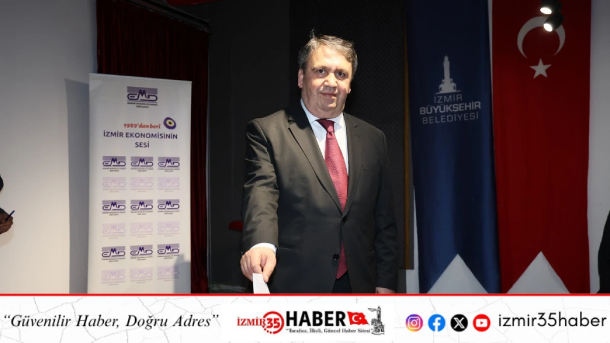 Ekonomi Muhabirleri Derneği İzmir Şubesi&rsquo;nde Murat Demircan g&uuml;ven tazeledi