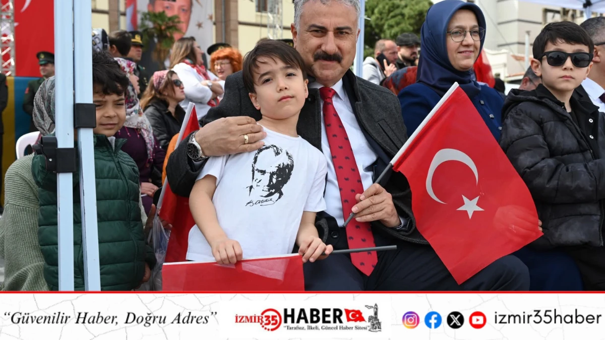 EMNİYET M&Uuml;D&Uuml;R&Uuml; AKTAŞ, 23 NİSAN COŞKUSUNA ORTAK OLDU