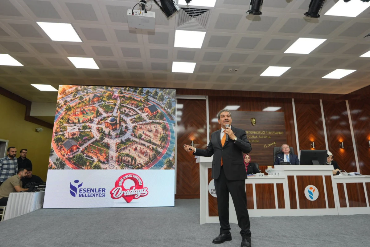ESENLER BELEDİYESİ B&Uuml;T&Ccedil;ESİNİN YARISI YATIRIMA