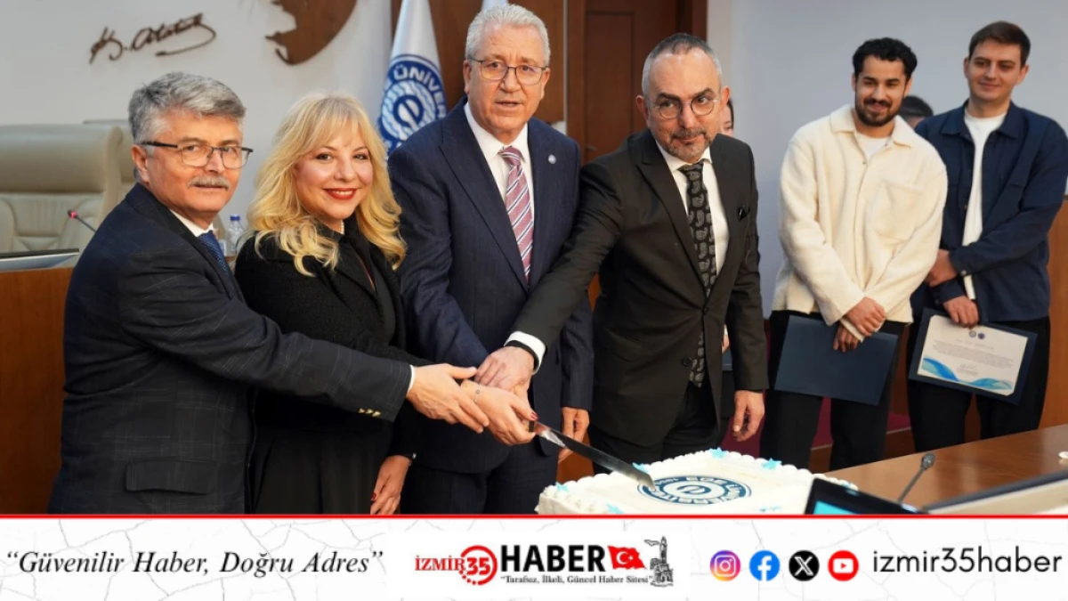 EÜ Senatosunda gururlandıran başarı kutlandı