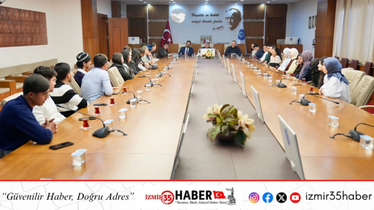 E&Uuml;&rsquo;de Orhun Değişim Programı kapsamında eğitim g&ouml;ren &ouml;ğrencilere y&ouml;nelik veda toplantısı d&uuml;zenlendi