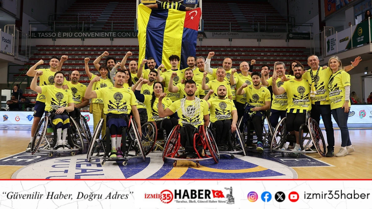 FENERBAH&Ccedil;E İSTANBUL JET   EUROCUP 1 ŞAMPİYONU